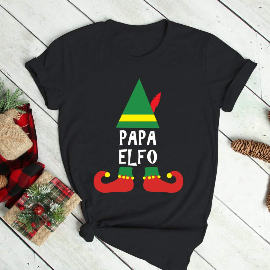 Ropa de Navidad para Familia – Papa Elfo Long Sleeve T-Shirt