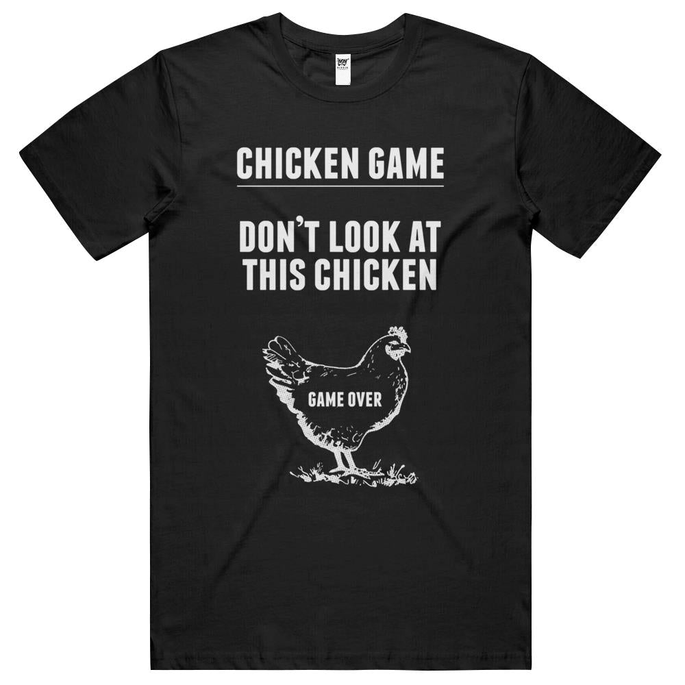 Chicken Game T-Shirt Funny Chicken Joke T Shirts