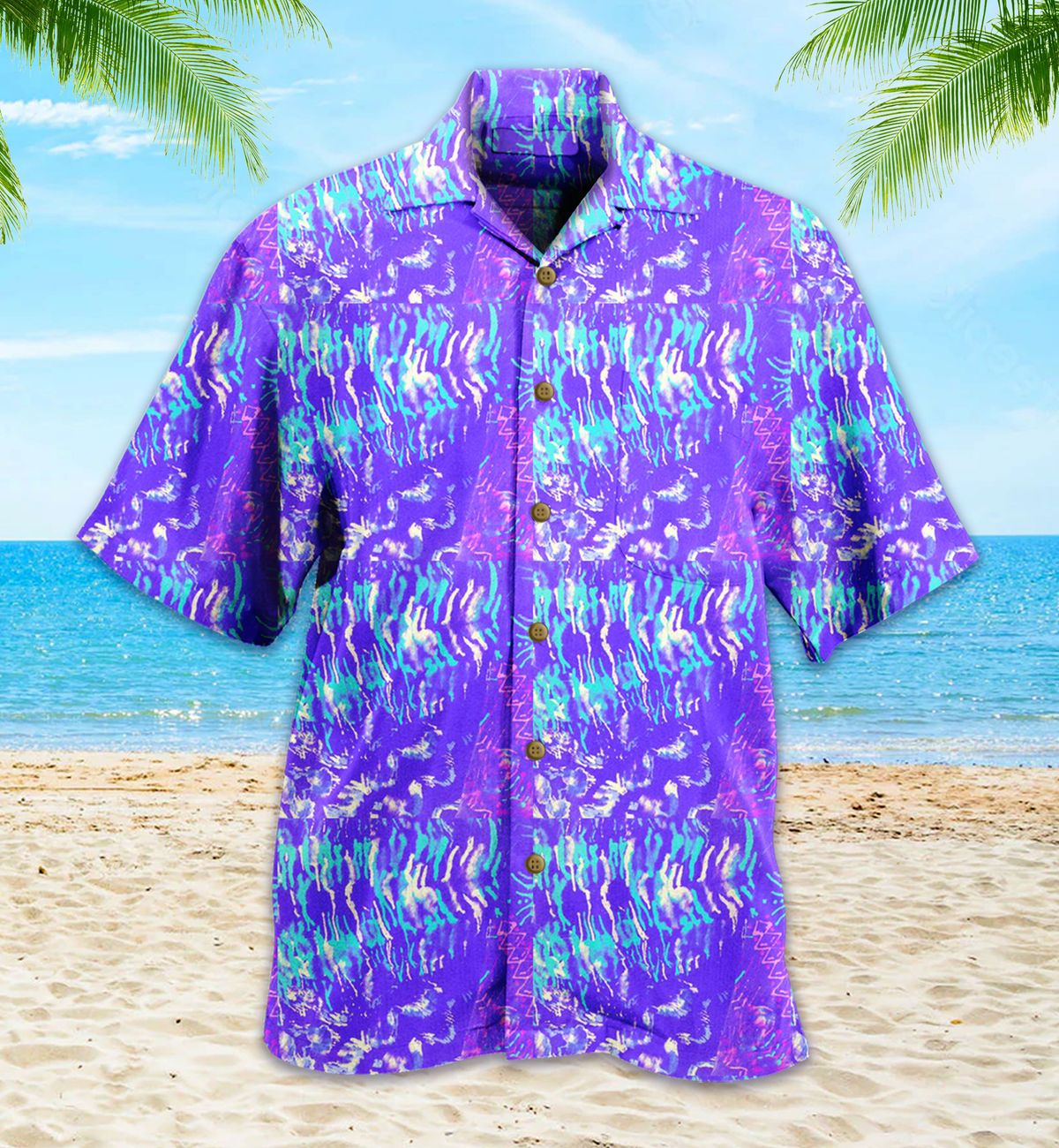 Purple Zebra Hawaii Shirt 27 Ha76179