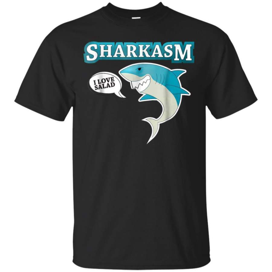 AGR Funny Vintage Sharkasm Shark Shirt Gifts For Shark Lovers Jaq T-shirt