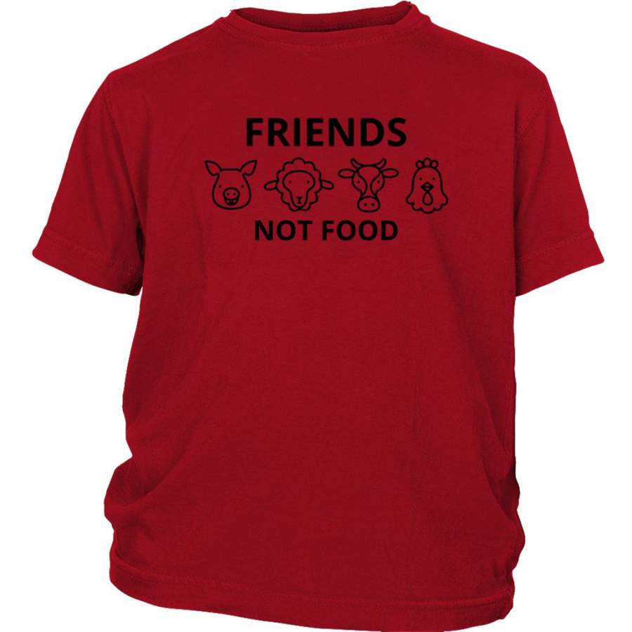 Animal Are Friends Not Food B – District Youth Shirt