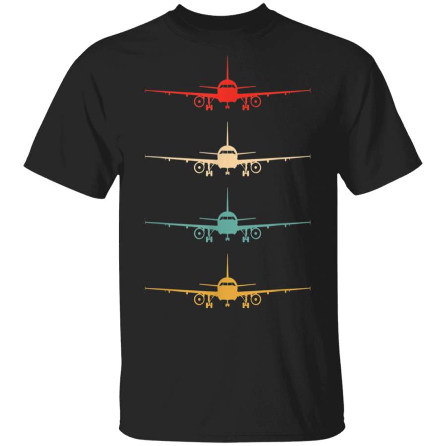 Aviation Airplane Flying Airline Funny Vintage Pilot Gift TShirt father’s day t shirts