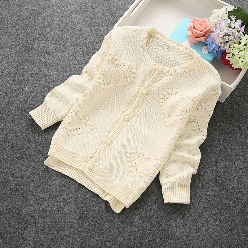 2022 New Fashion Girls' Cardigans Cotton Cardigans Cotton Sweater 2-6 years Girls Clothing 603 alx