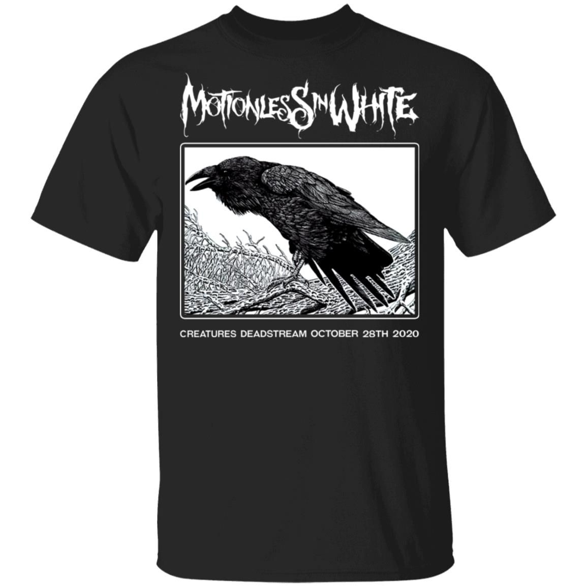 Motionless In White Merch Creatures Deadstream T-Shirt