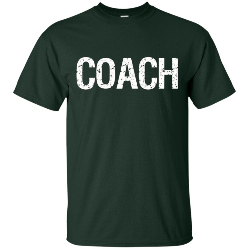 Coach Shirts: Coach T-Shirt For Soccer, Volleyball, Baseball ...