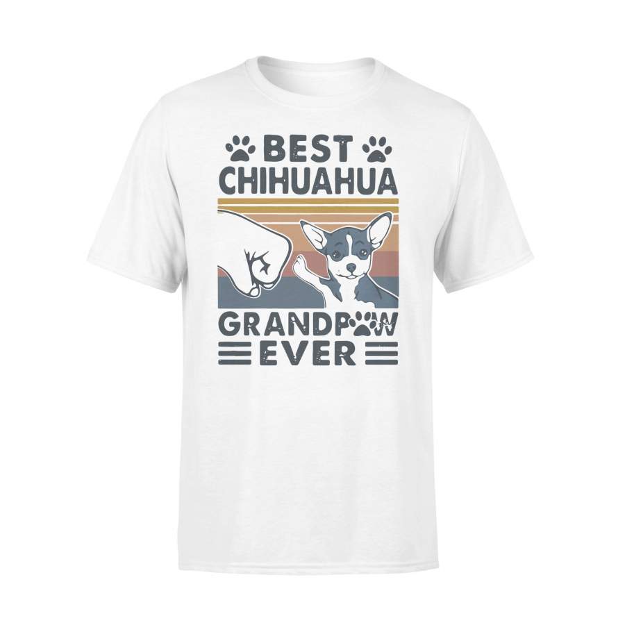 Best Chihuahua Grandpaw Ever Vintage T-shirt