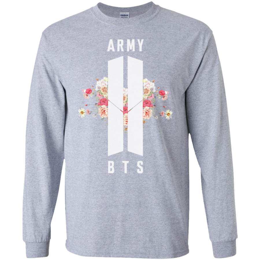 AGR BTS&ARMY Beyond The Scene (No Background) Long Sleeve T-Shirt