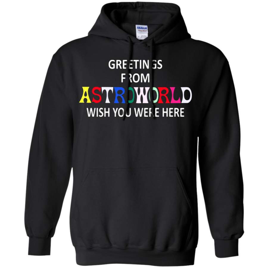 AGR Greetings From Astroworld Wish You Were Here Hoodie