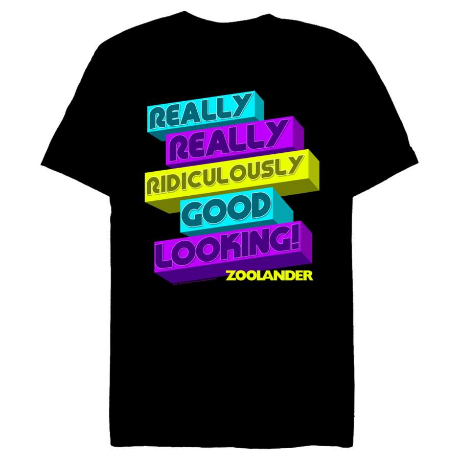 Zoolander Men’s Really Ridiculously Good-Looking  T Shirt