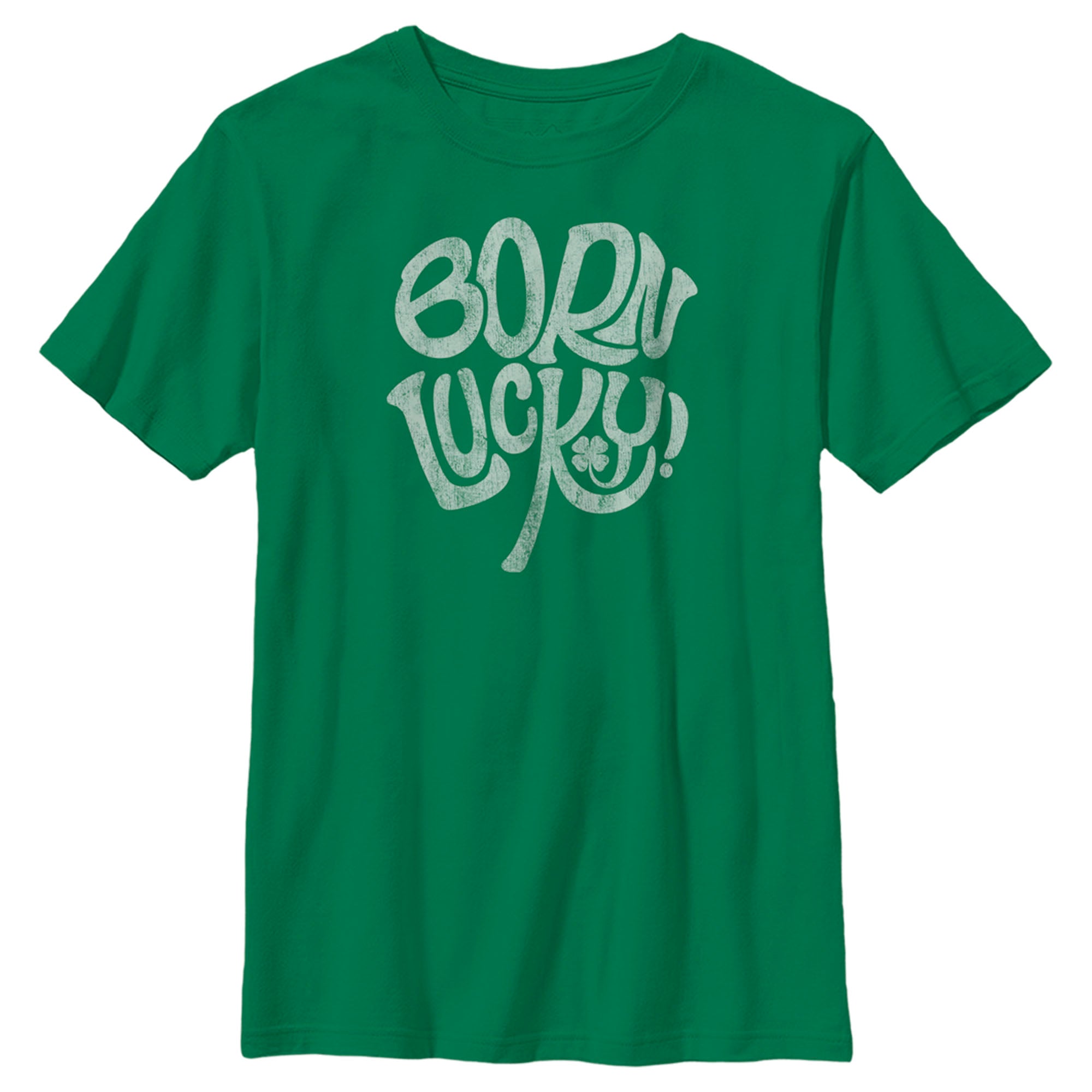 Boy’S Lost Gods St. Patrick’S Day Born Lucky! T-Shirt