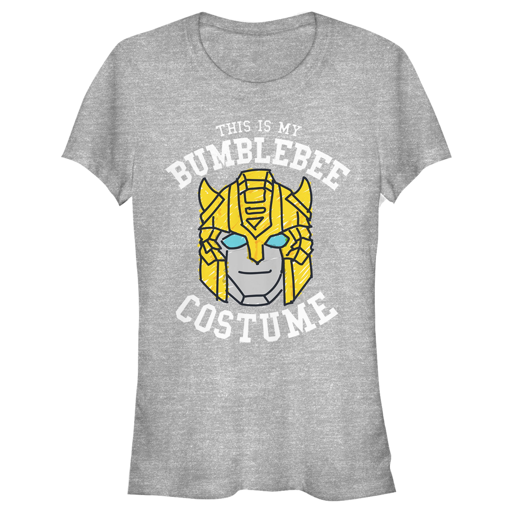 Transformers Junior’S This Is My Bumblebee Costume  T-Shirt