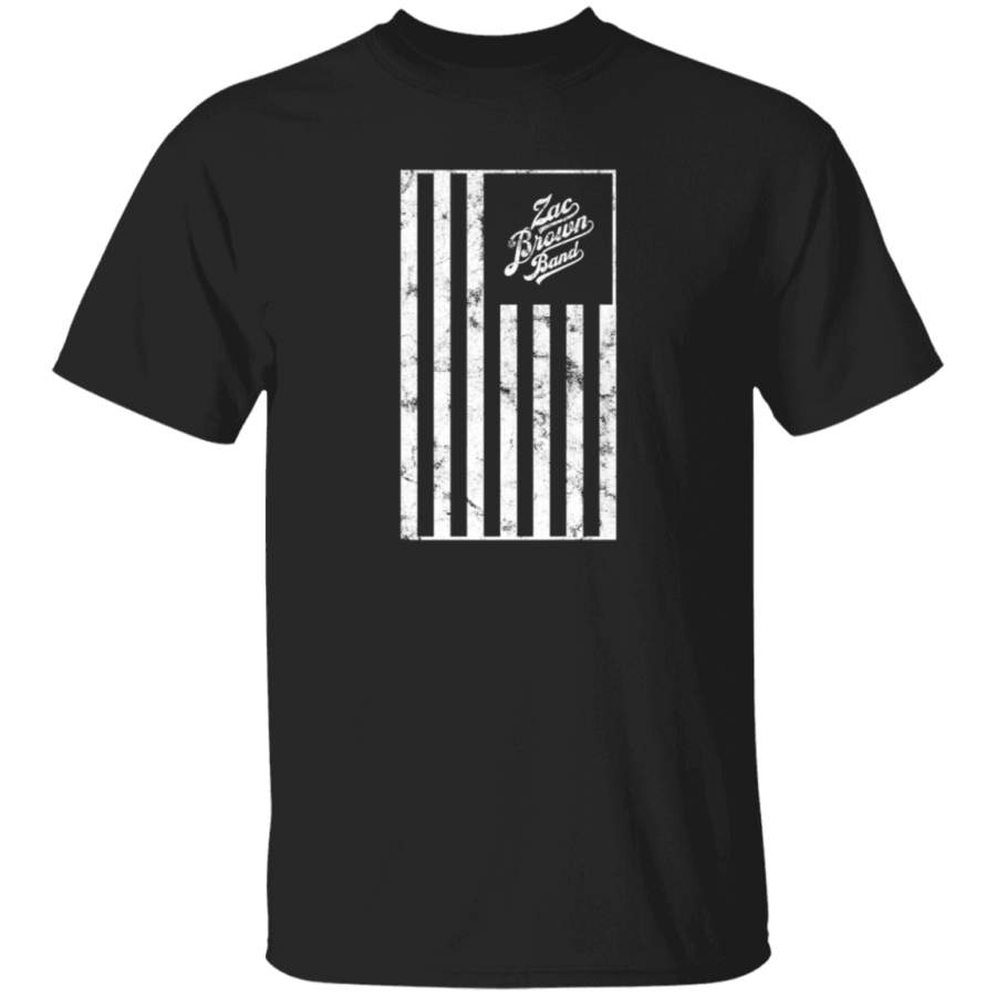 Zac Brown Band  Veterans Day Flag Tshirt