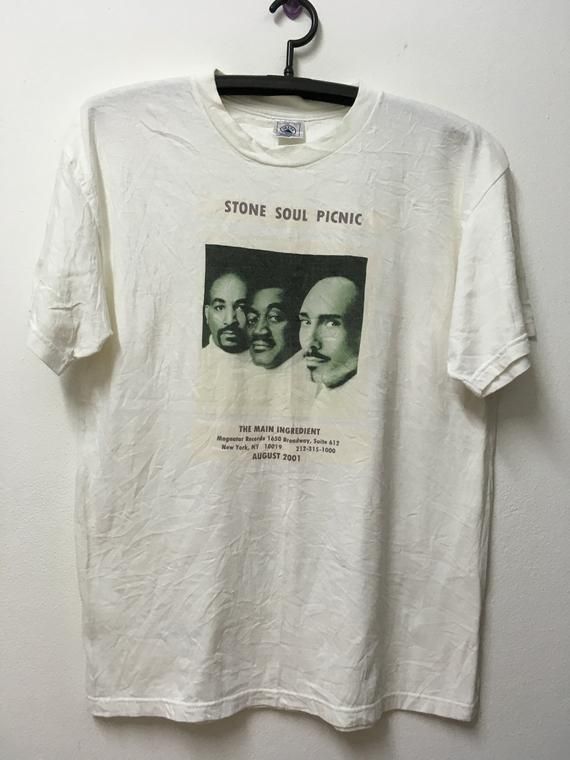 Vintage Stone Soul Picnic 2001 Pop R B Shirt 21 5 Shirt