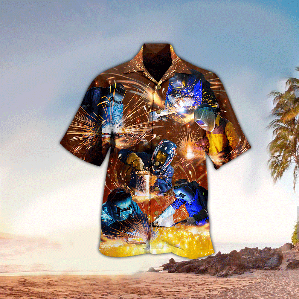 Welder Hawaii Shirt For Lover Gifts Aloha Ha50780