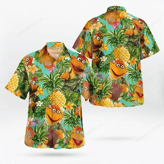 The Muppet Show Scooter Hawaiian Shirt Aloha Beach Holiday Casual Ha51432