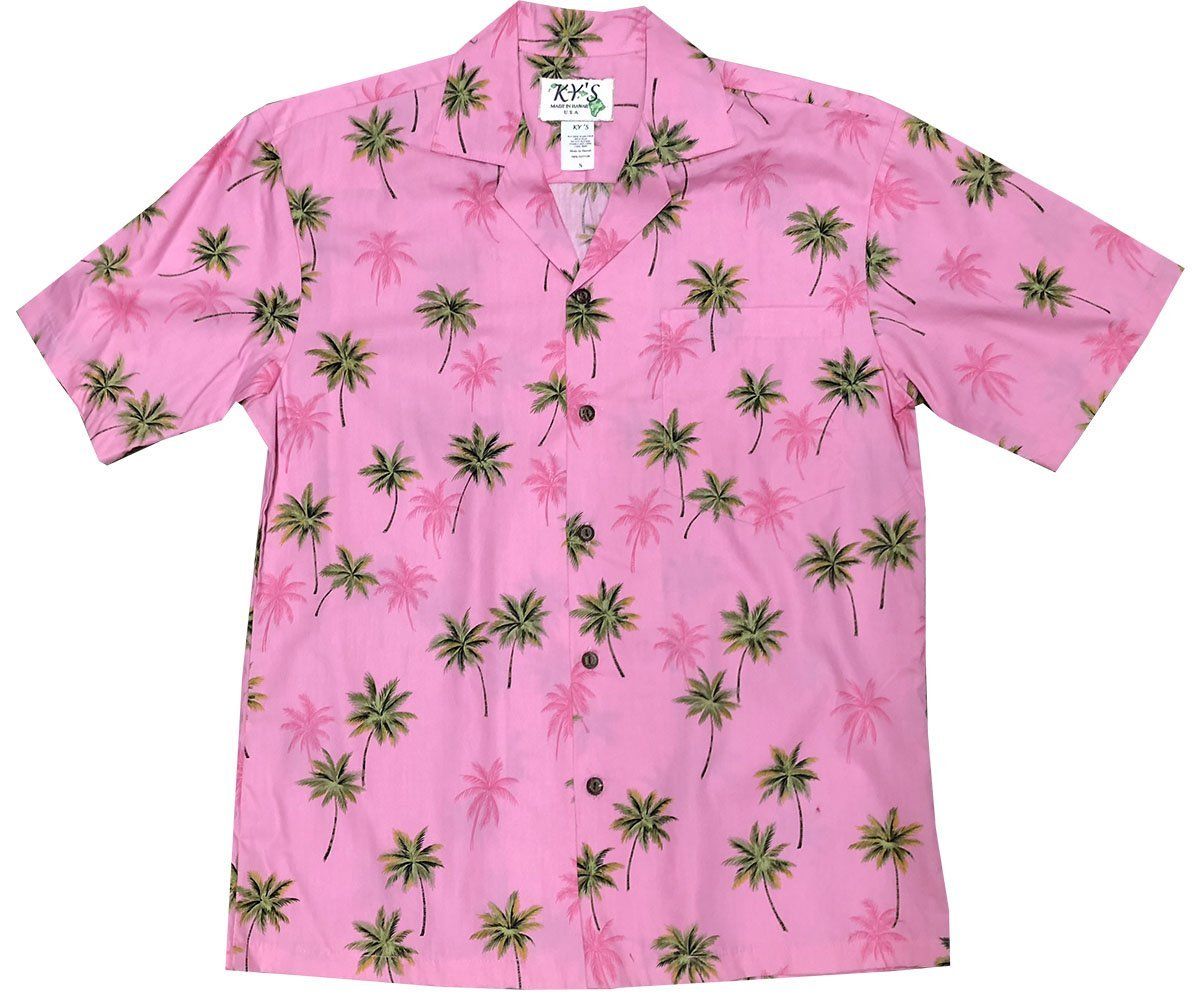 Palm Tree Vision Pink Hawaiian Shirt – Stylestashaz Shop