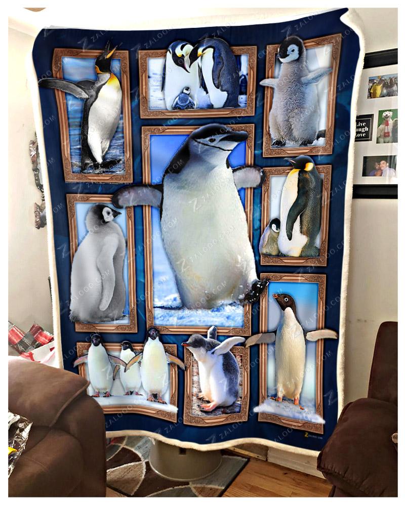 Penguin – Cute Penguins Quilt Blanket Ep1765