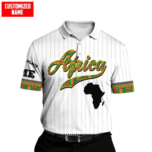 Africa African Pattern White Personalized 3D Shirts