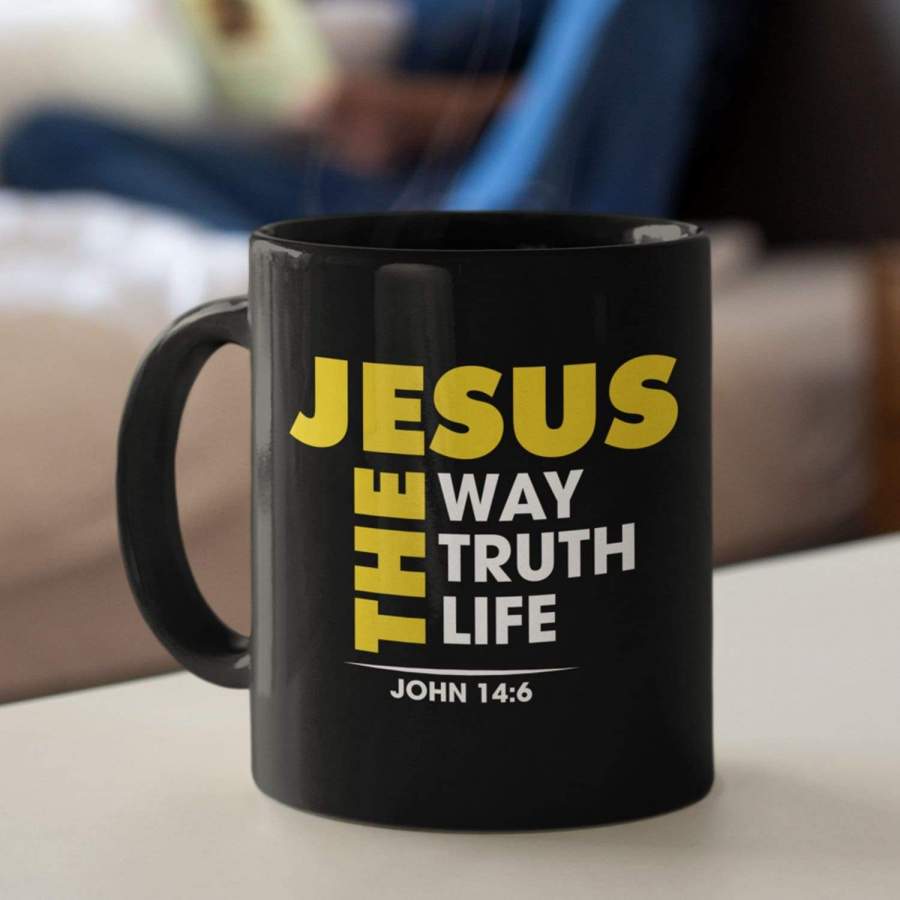 Jesus the way the truth and the life John 14:6 coffee mug