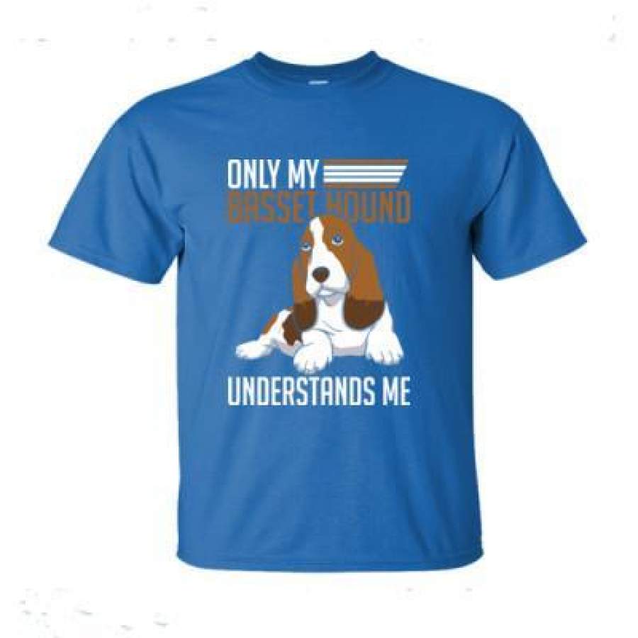AGR Only My Basset Hound Understands Me – Ultra-Cotton T-Shirt