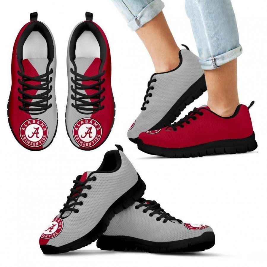 Two Colors Trending Lovely Alabama Crimson Tide Sneakers #526