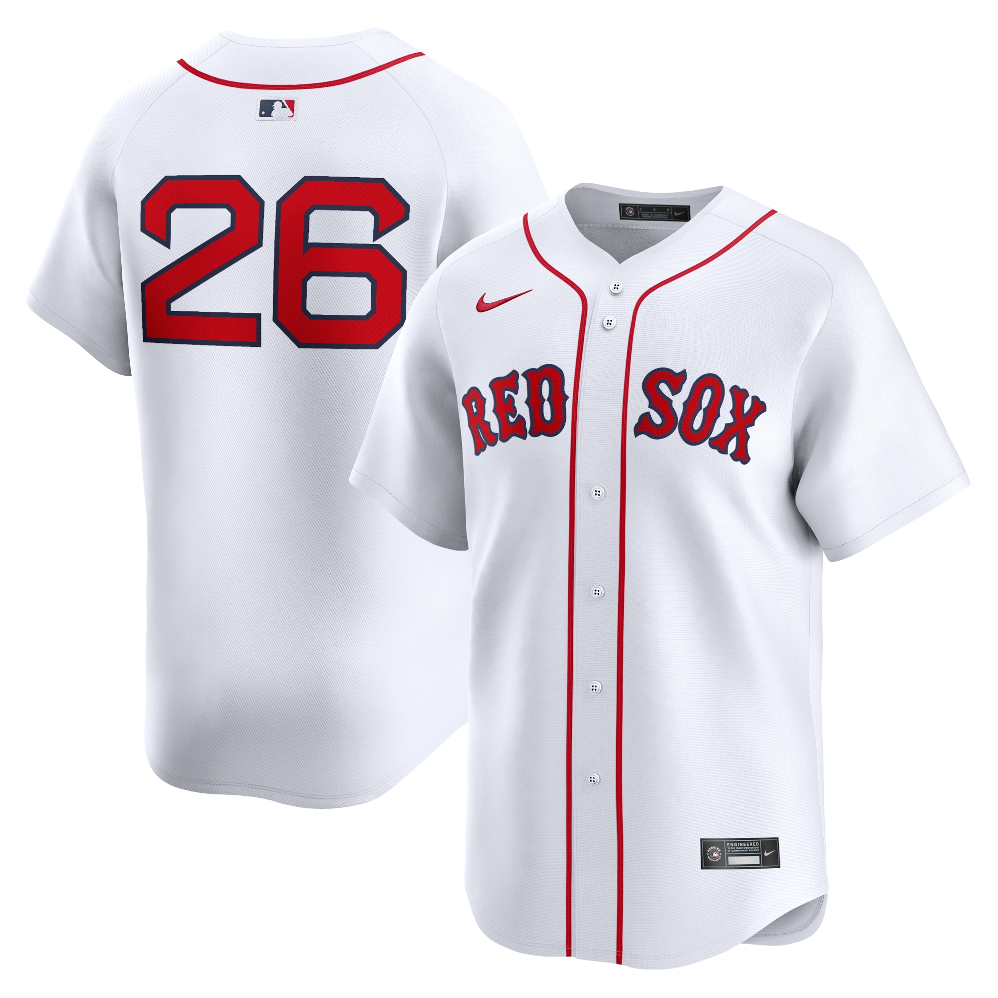 Wade Boggs Boston Red Sox Home Limited Player Jersey – White