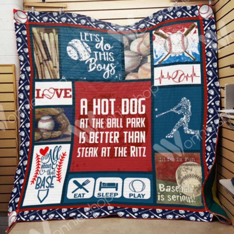 Baseball F1901 87O36 Blanket