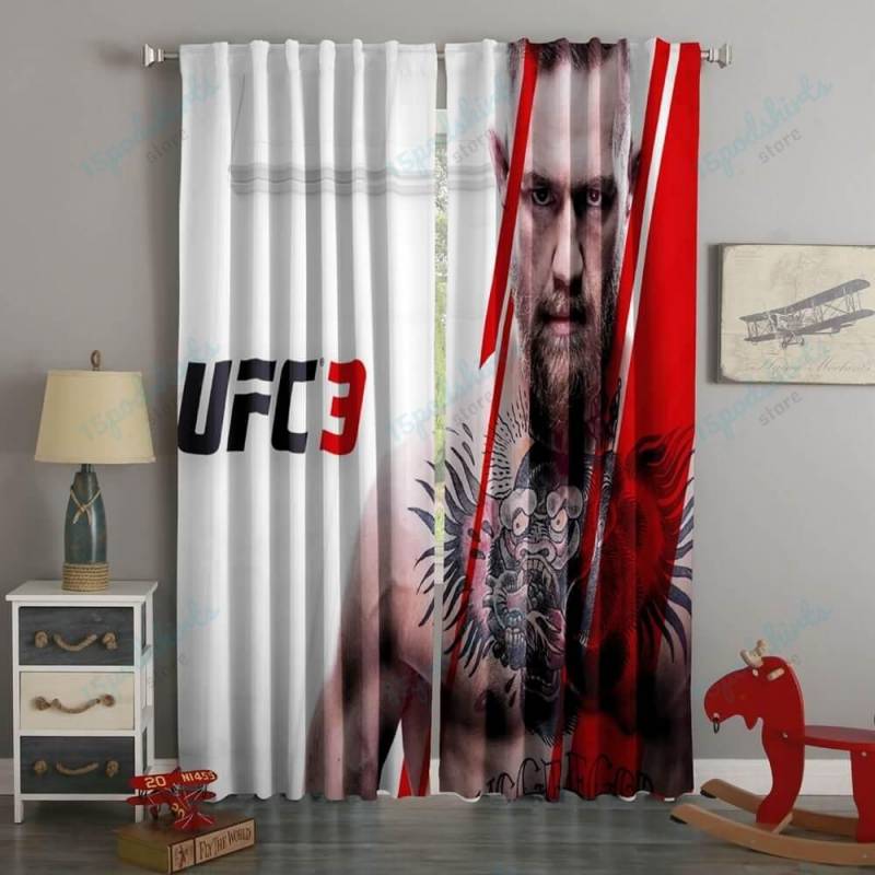 3D Printed Conor McGregor Style Custom Living Room Curtains