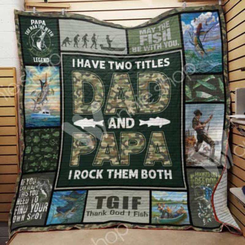 Fishing Dad Blanket JN1001 81O31