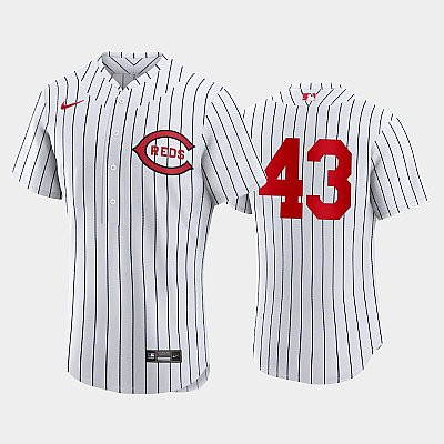 Cincinnati Reds 2022-23 Field of Dreams White 43 Alexis Diaz Jersey