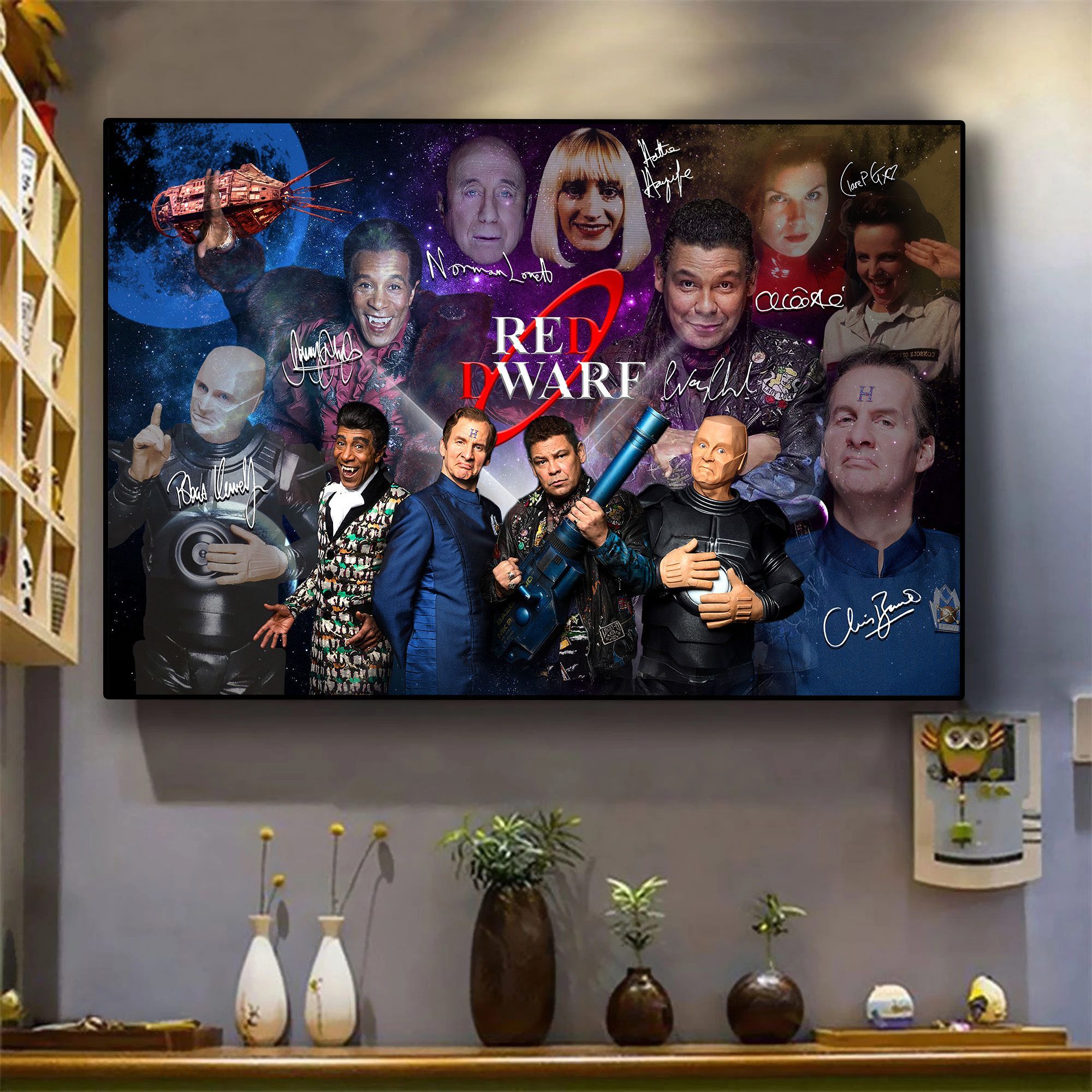 Baeelly™ Red Dwarf Poster Canvas – Nh241