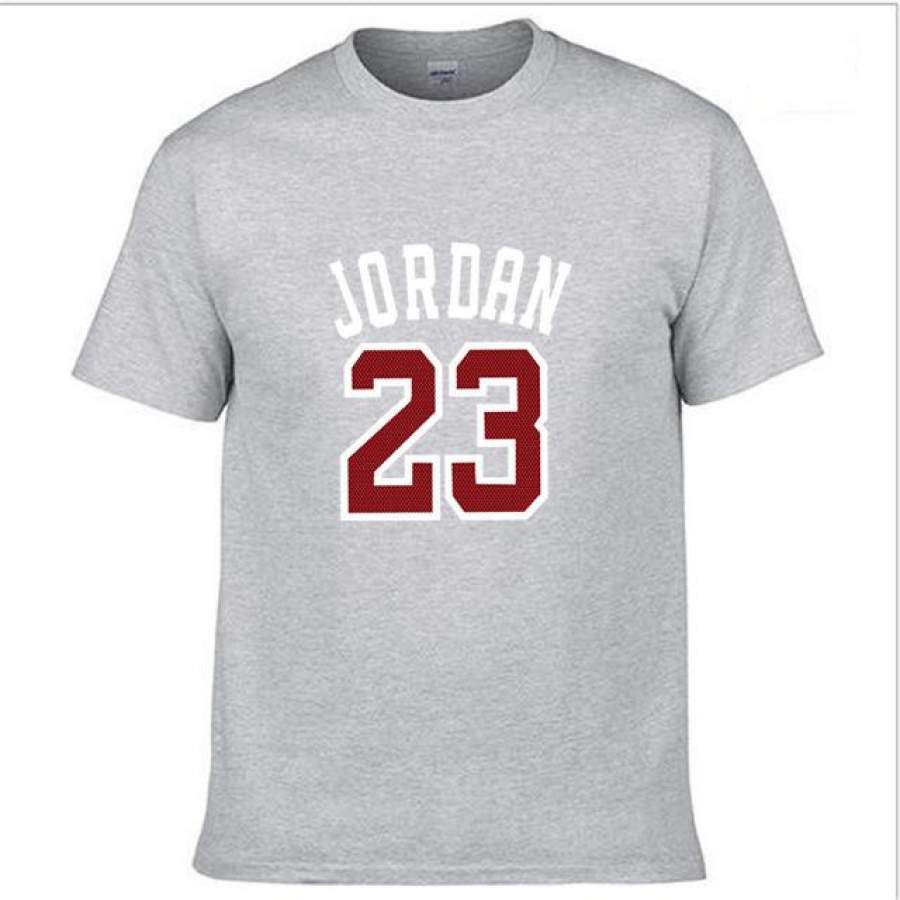 Casual JORDAN 23 Men T-shirt Year Of Birth Vampire Diaries Mystic Falls Tops Graphic Tee Shirts