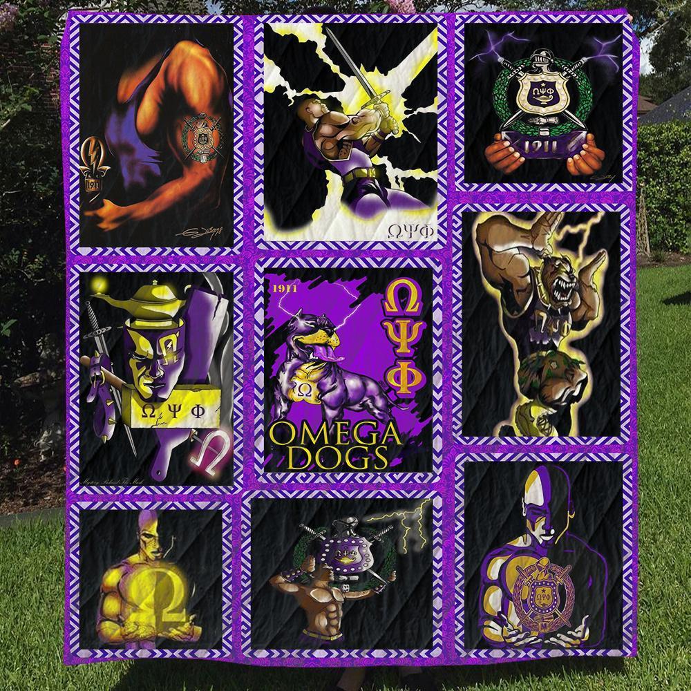 Omega Psi Phi Quilt