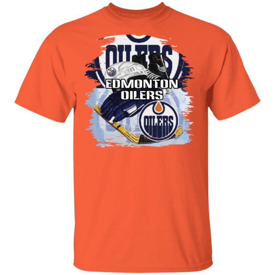 Special Logo Edmonton Oilers Home Field Advantage T Shirt