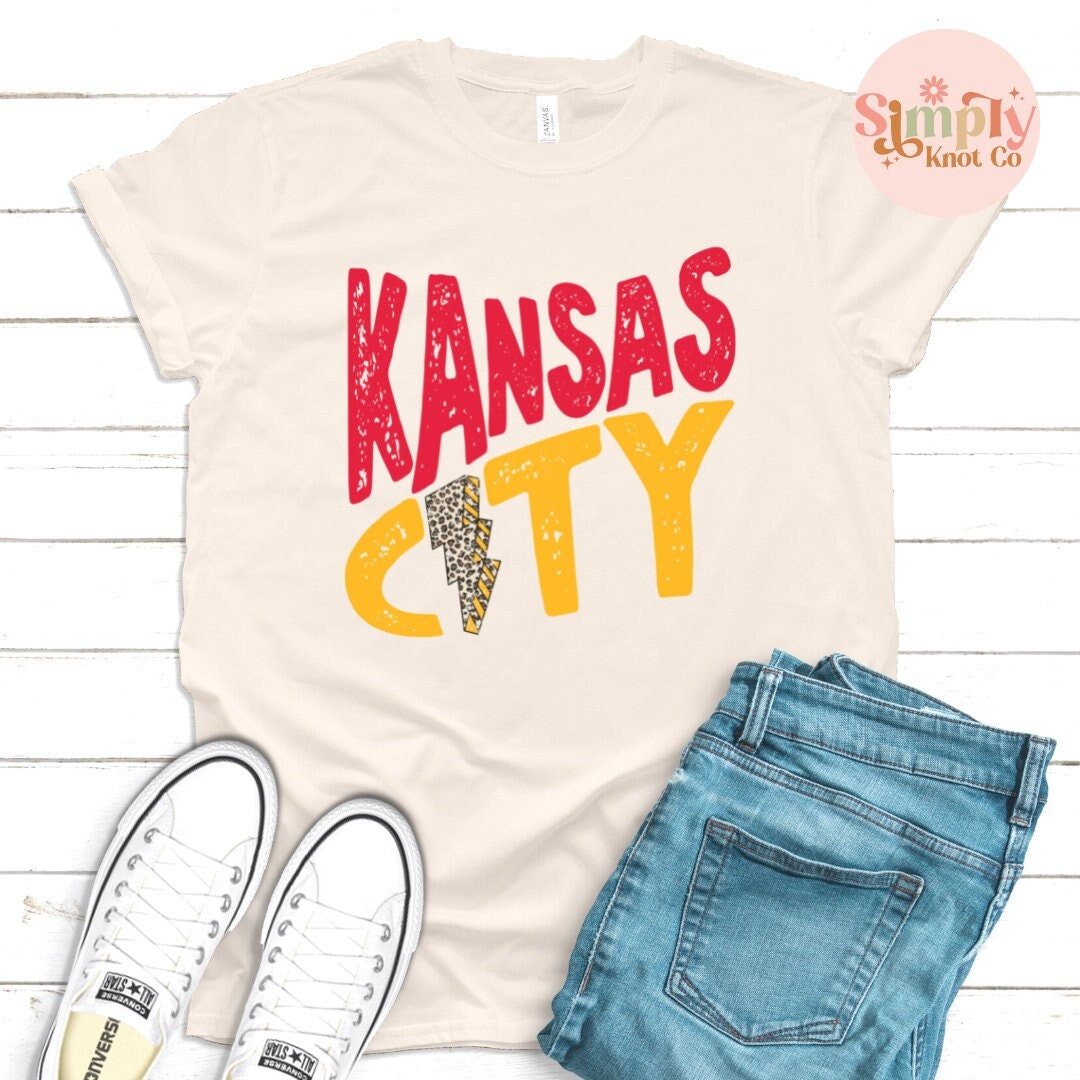 Kansas City Shirt, Kansas City Football Shirt, Kansas City Tshirt, Womens Kansas City Shirt, Kansas City Gift, Vintage Kansas City Shirt