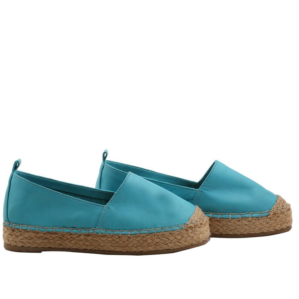 Blue Espadrile Shoes San405