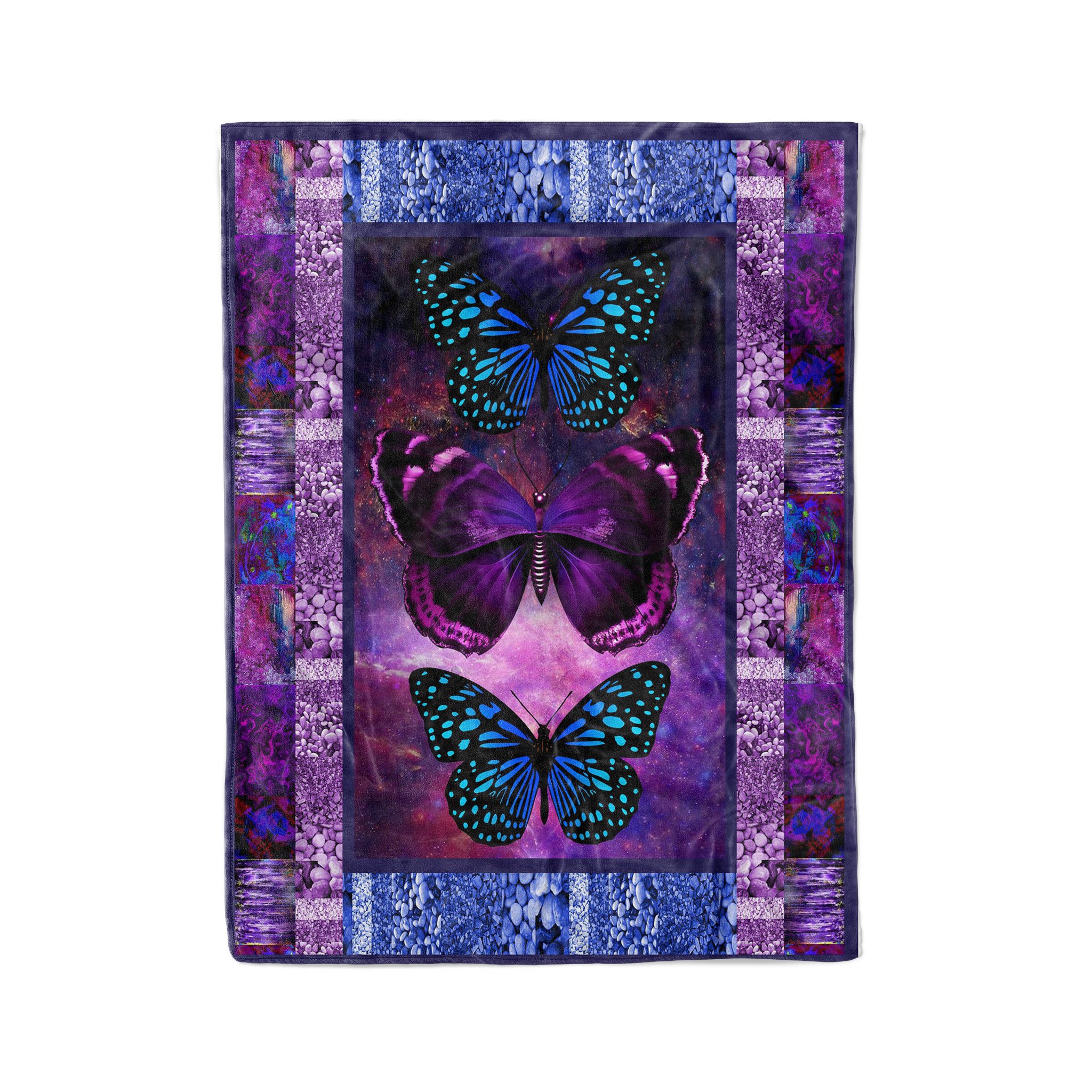 Fleece Blanket Butterfly