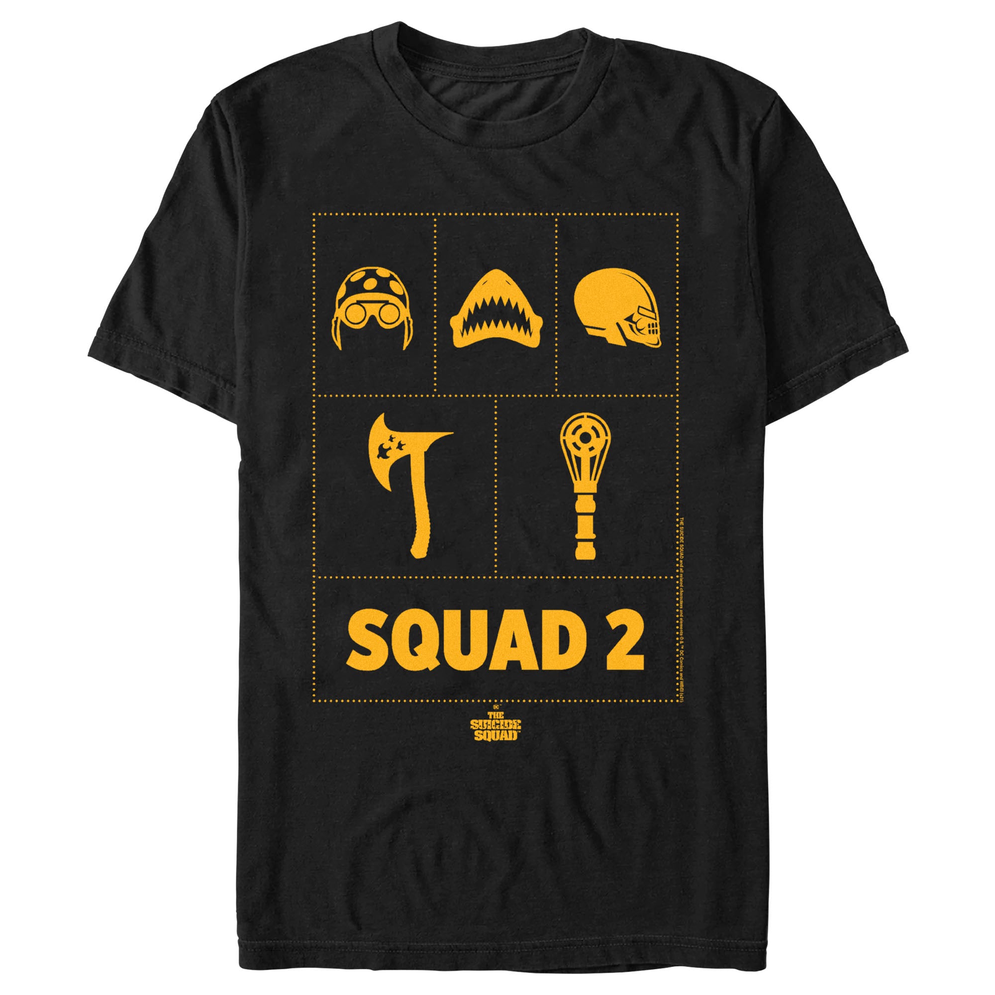 The Suicide Squad Men’S Squad 2 Symbols  T-Shirt