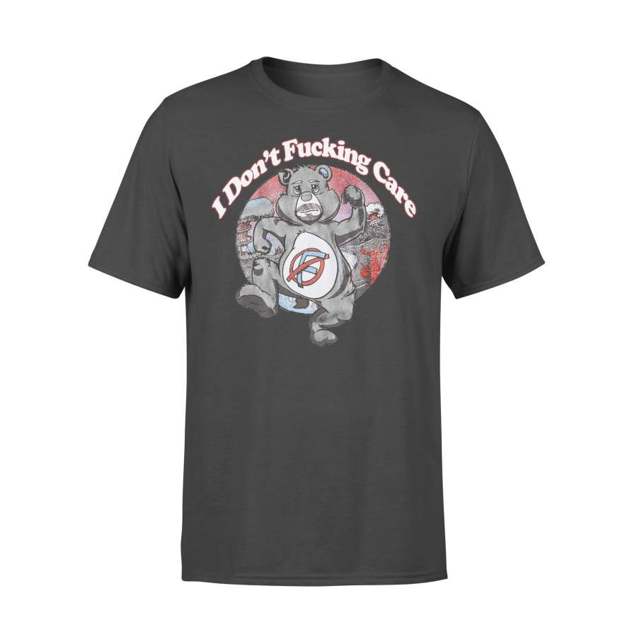 Bear I Don’t Fucking Care Blood Moon T-Shirt