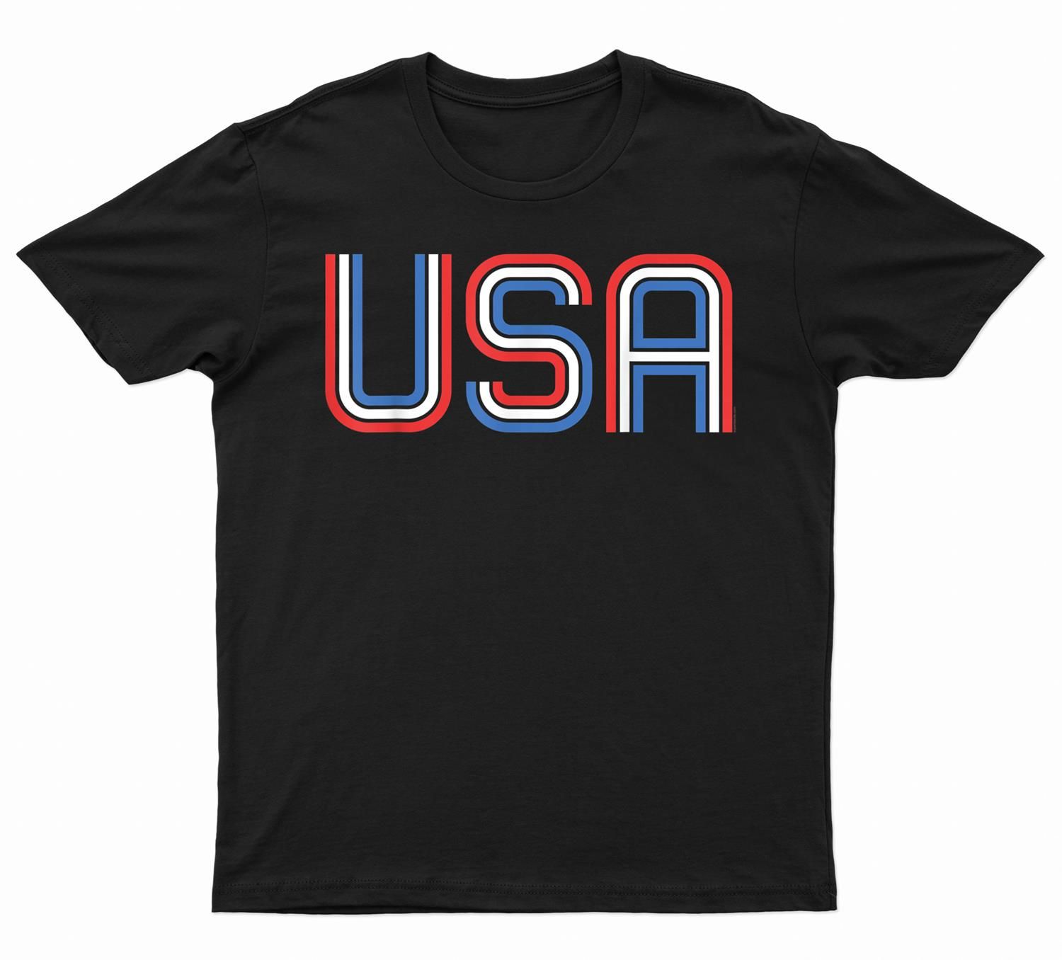 Usa Women Men Retro Patriotic American 4Th Of July Unisex T-Shirt