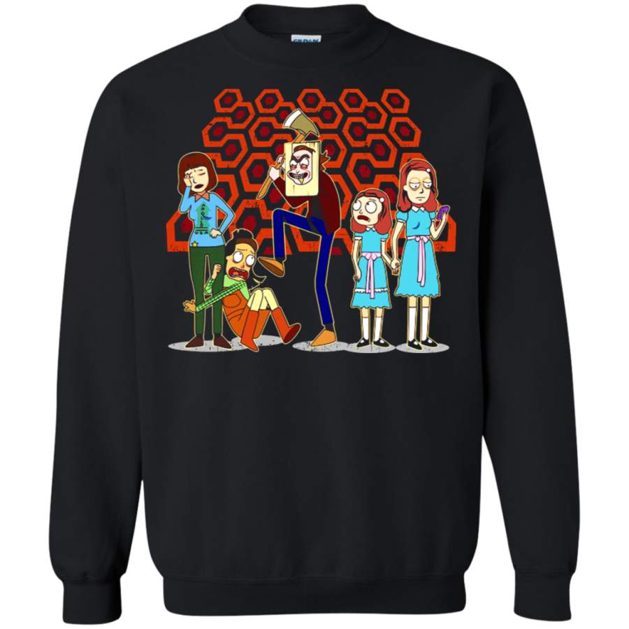 AGR Rick And Morty The Shining Jack Torrance Stephen King Sweatshirt