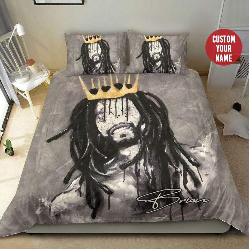 Greek Life Bedding Set – Custom Black King Art Duvet Cover & Pillow Cases