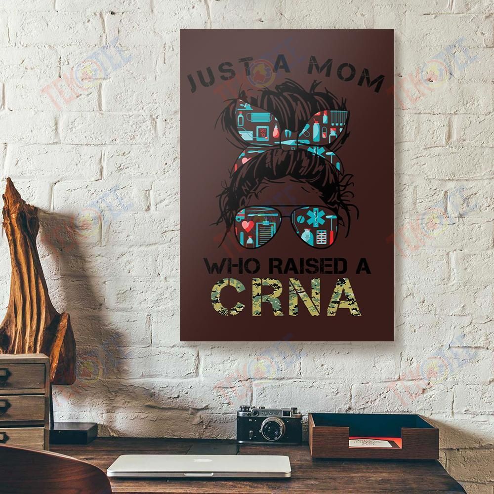 Canvas Wall Art Im Just A Mom Who Raised A Crna Vertical Canvas Wall Art Artistic Home Decor Canvas