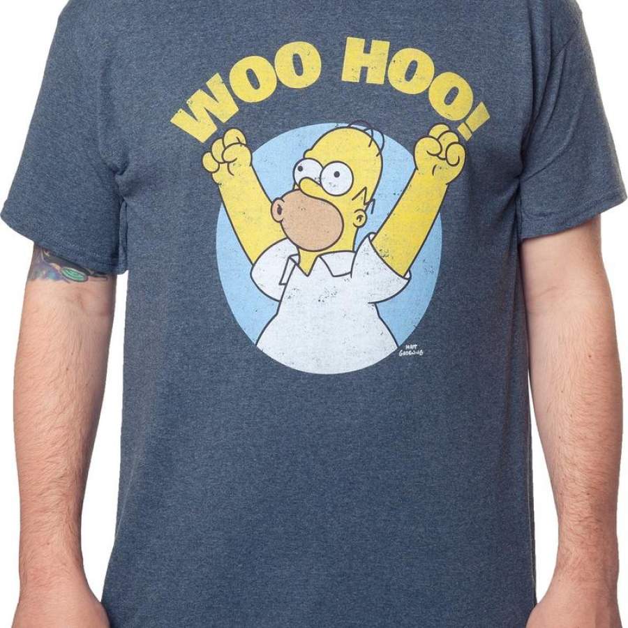 Homer Simpson Woo Hoo T-Shirt