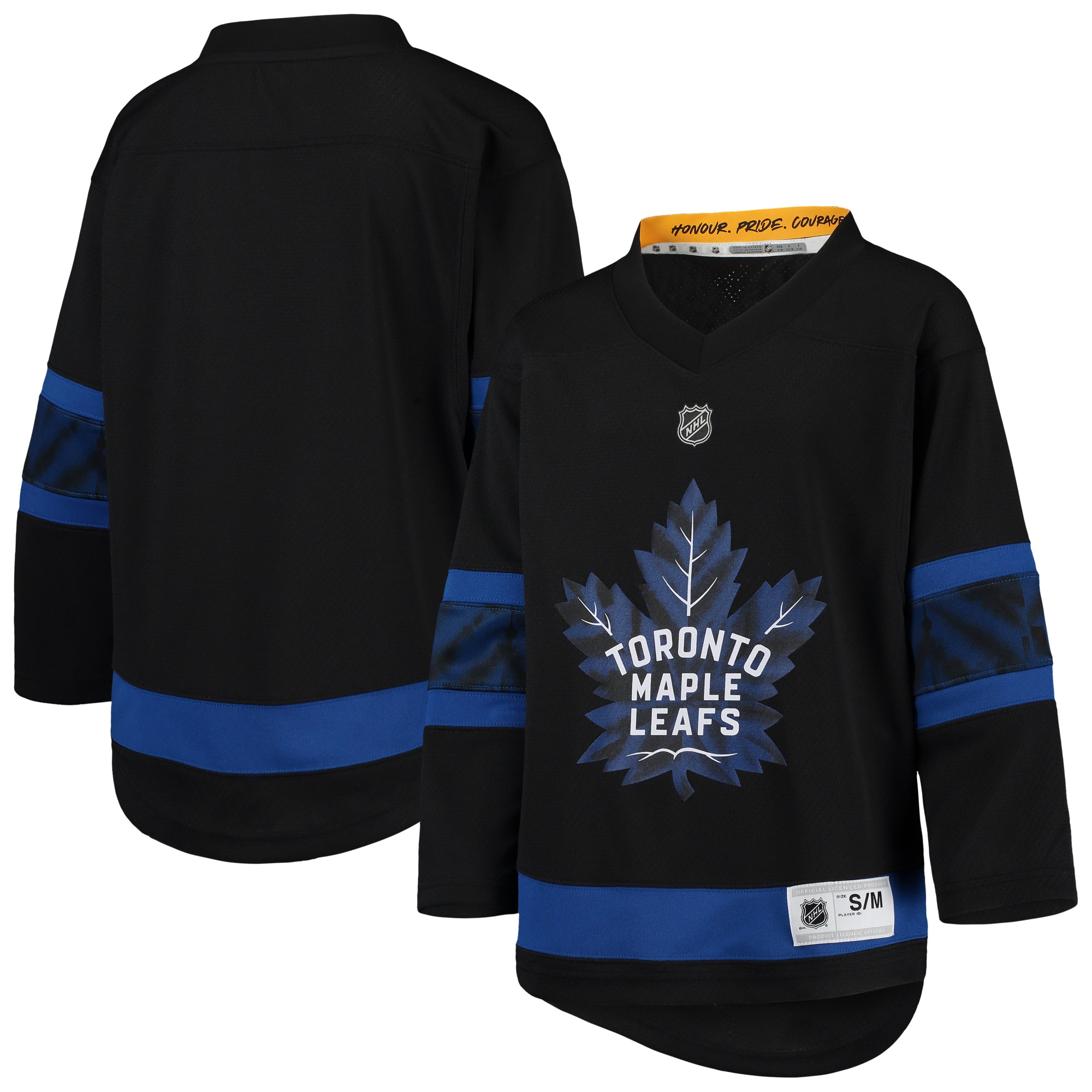 Toronto Maple Leafs Youth Alternate Replica Team Jersey – Black