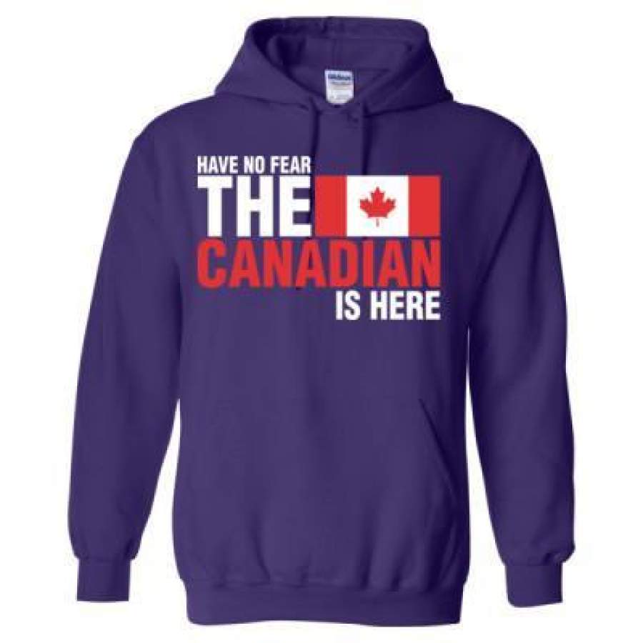 AGR Have No Fear The Canadian Is Here – Heavy Blend™ Hooded Sweatshirt