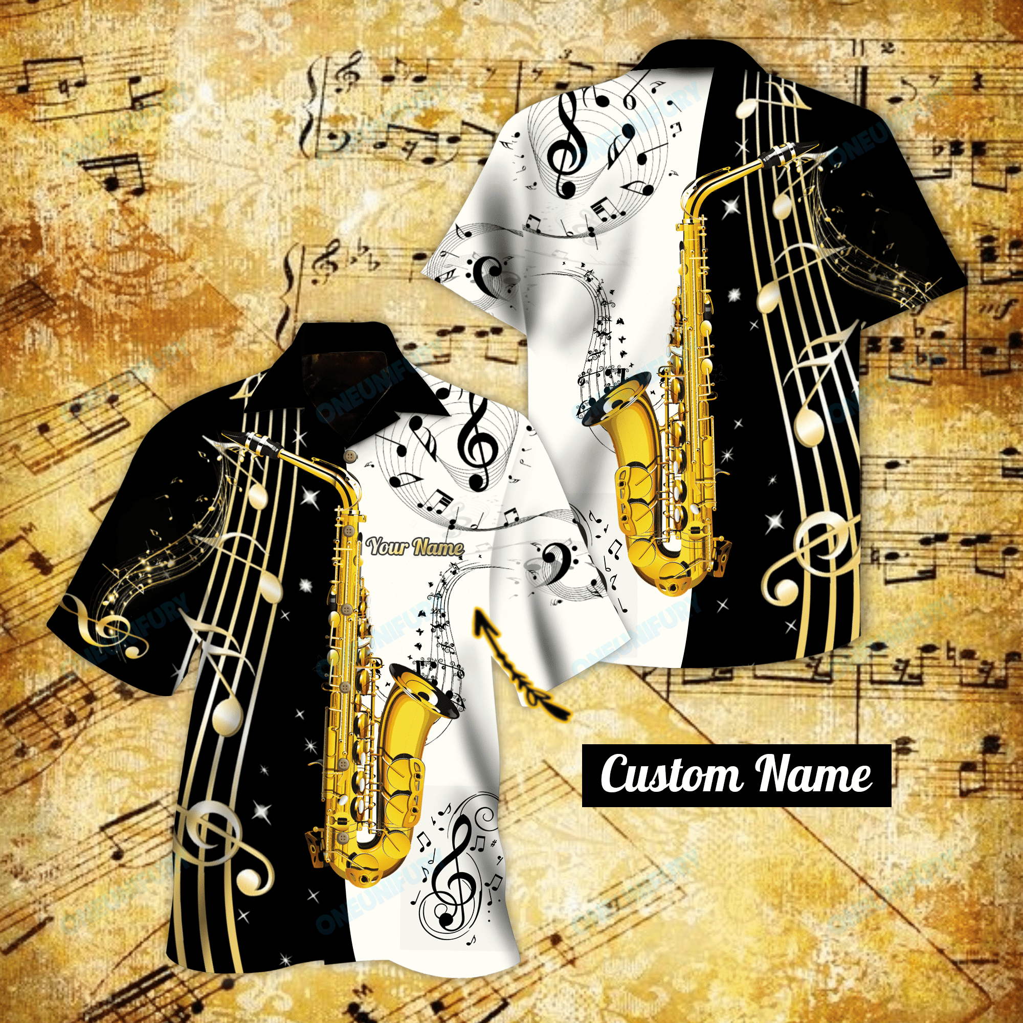 Saxophone Shirt Is My Life Custom Hawaii Re Ha5207