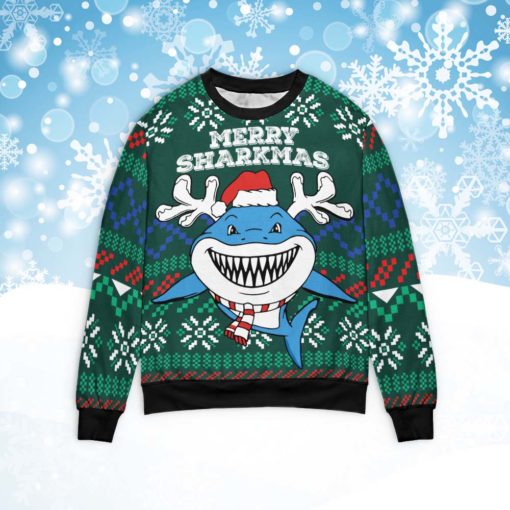 Baby Shark Merry Sharkmas Christmas Sweater