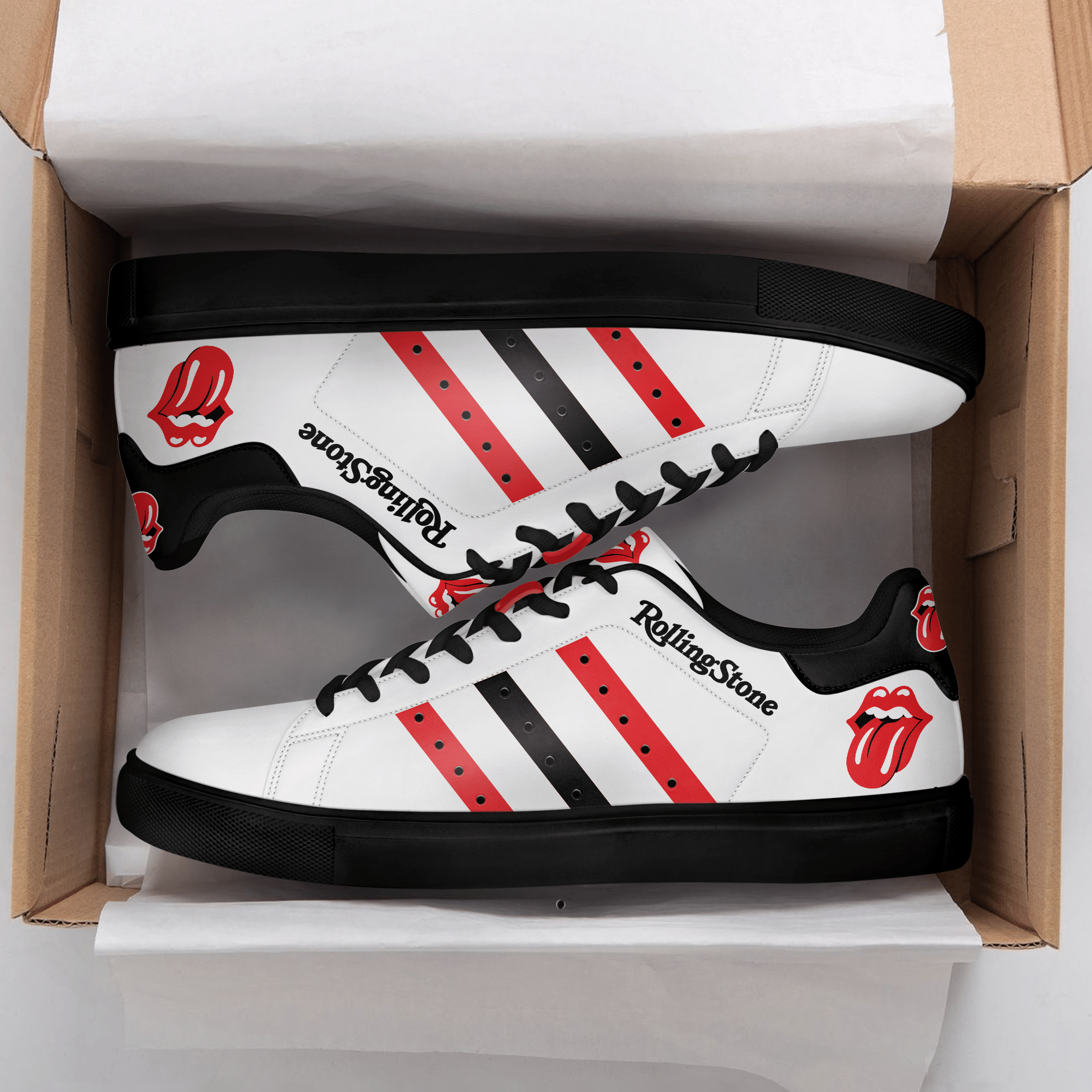 Rolling Stones Low Top Shoes V23