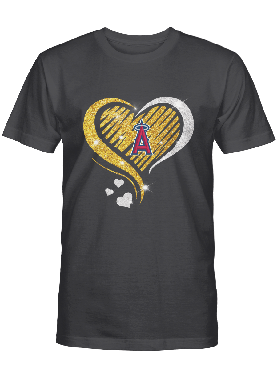 Los Angeles Angels Heart T-shirt, Sweatshirt, Hoodie